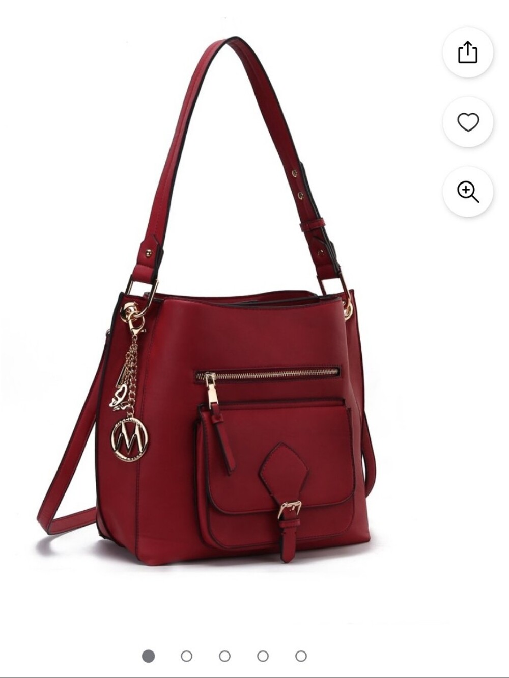 MFK Collection Yves Hobo Bag